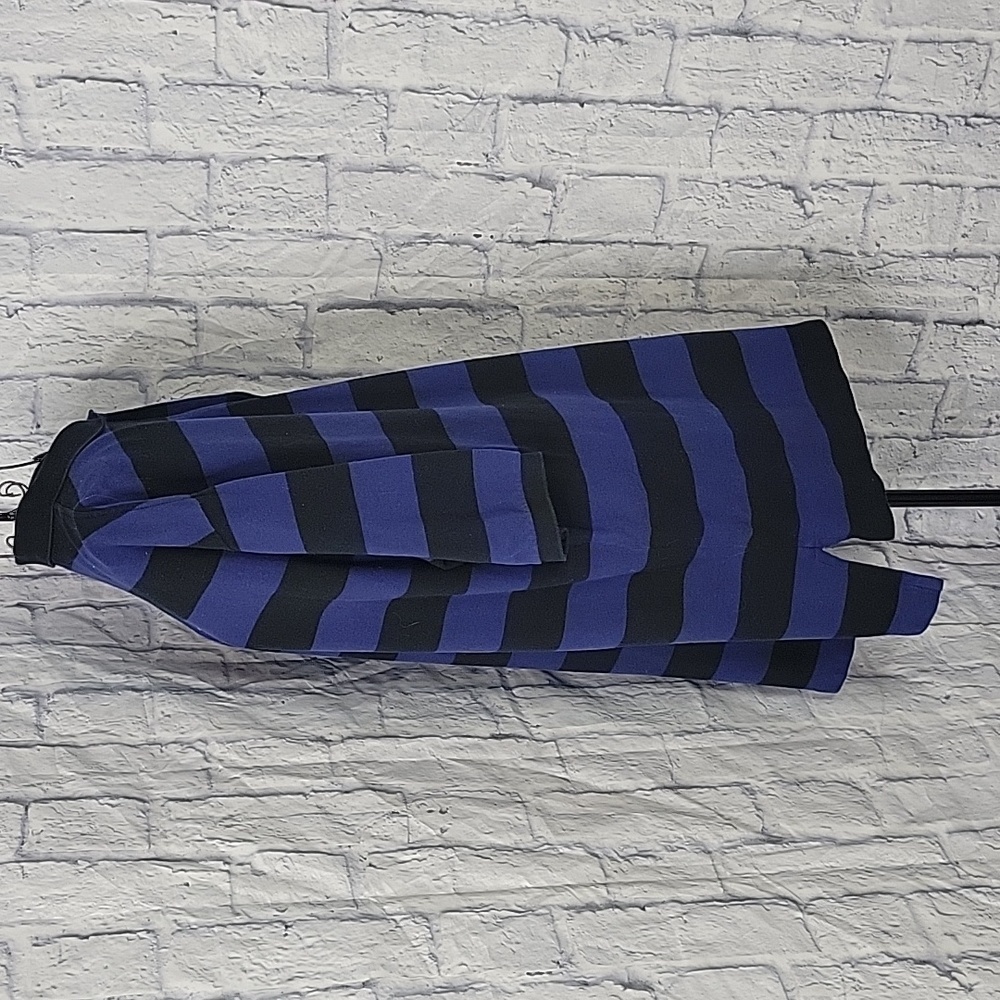 RALPH‎ LAUREN POLO GOLF Blue and Black Striped Polo Shirt XL - Picture 4 of 6